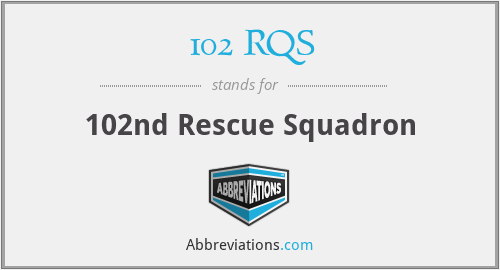102 RQS - 102nd Rescue Squadron